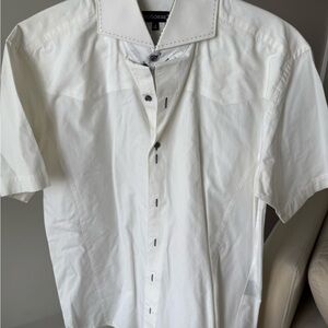 Bogosse | White Men's Shirt
